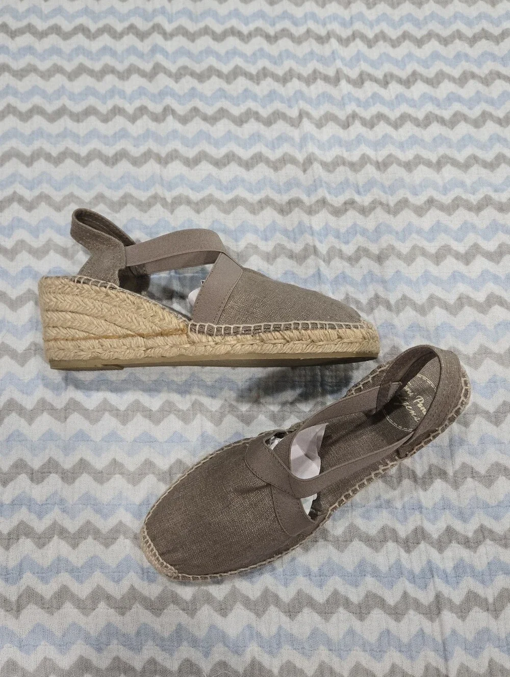Made in Spain Espadrille Wedge Sandals - EU 37 / US 6.5-7